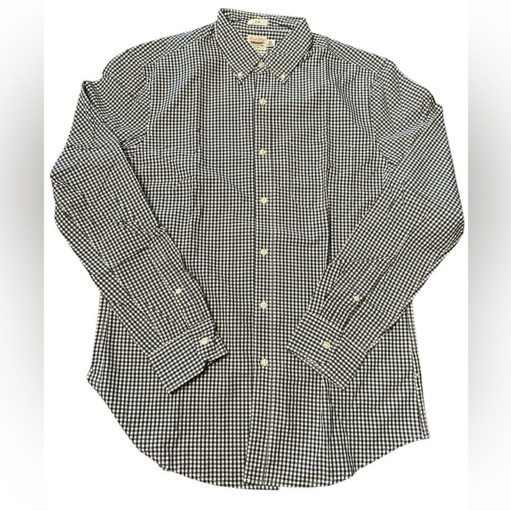 J. Crew Men’s Secret Wash Cotton Poplin Shirt Size Medium Slim NWOT #BJ745